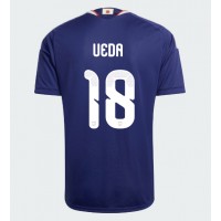 Japan Ayase Ueda #18 Replika Hemmatröja VM 2026 Kortärmad